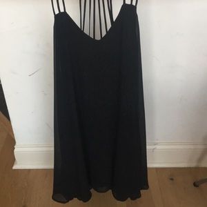 Black express shift dress